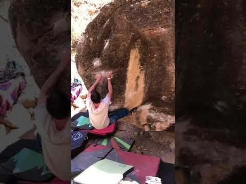 Beta Video for climb Champagne Supernova v9, Joe's Valley