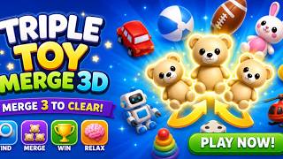 Triple Toy Merge 3D Game Gameplay Android Mobile screenshot 1