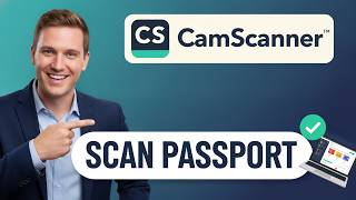 How to SCAN PASSPORT in CamScanner (Step by Step) 2026 screenshot 3