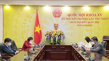 Bế mạc kỳ họp bất thường lần thứ nhất, Quốc hội khóa XV