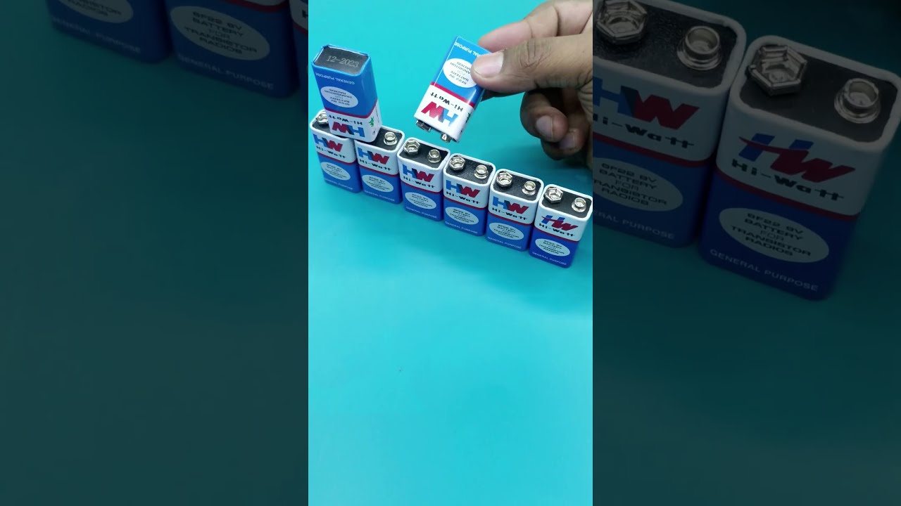 9V Battery Lifehack Tricks Lifehacks