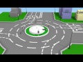 Roundabout Navigation Simulation