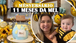 Mesa Posta Abelhinha E Festa Da Mel Em Casa Com Menu Completo Decoração De Mêsversário