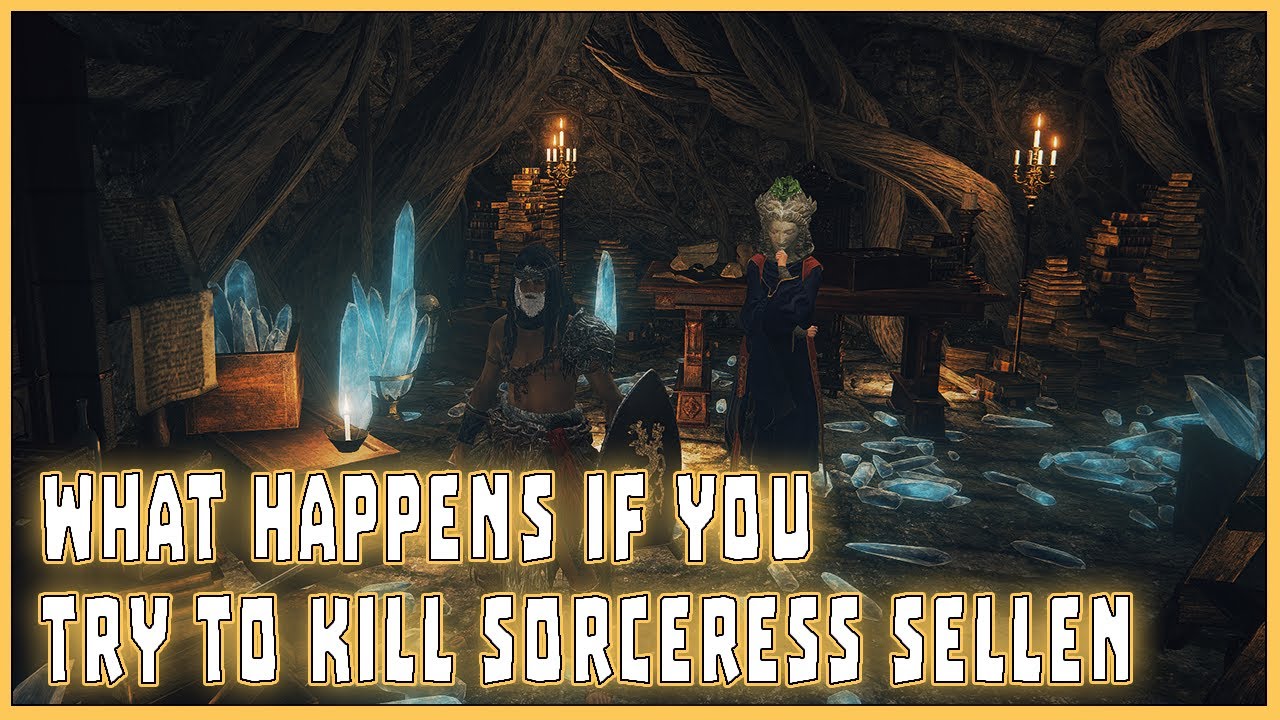 ELDEN RING What Happens if You Try to Kill Sorceress Sellen at