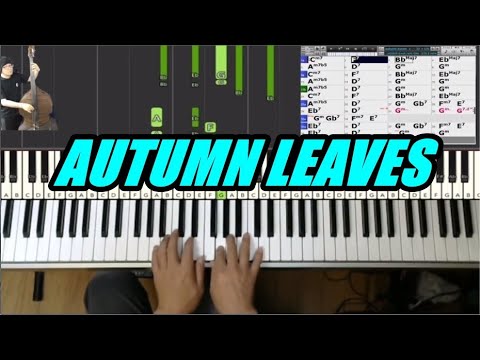黒本1練習記録】13) AUTUMN LEAVES ～枯葉 (Jazz Standard Bible