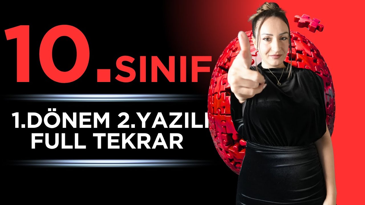 10. SINIF TÜRK DİLİ VE EDEBİYATI | 1.DÖNEM 2. YAZILI FULL TEKRAR