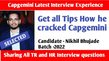 Capgemini interview experience | Capgemini interview questions | Capgemini exam pattern| Capgemini