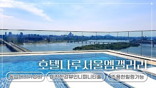 호텔 나루 엠갤러리 3D투어-한강뷰수영장, 조식, 풀바, 미친뷰인피니티풀 screenshot 1