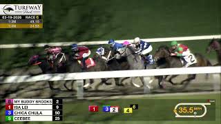 RACE 6 PROGRAM 3 19 2026