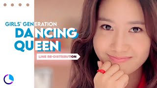 How should GIRLS' GENERATION sing Dancing Queen ( Line Re-Distribution )
