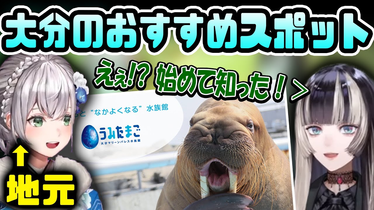 団長、らでんちゃんに大分のおすすめスポットを語る『2023/12/11』 【儒烏風亭 らでん 切り抜き コラボ】
