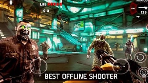 Dead trigger gameplay | best offline Zombie shooting game for android | Jacob