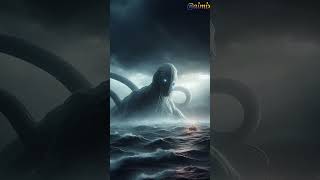 This Giant Protects the World 🌊😨 #shorts #creature #universe #mystery #giant