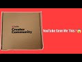 YouTube Creator Community Box Unboxing 🎉 | Thank You YouTube!