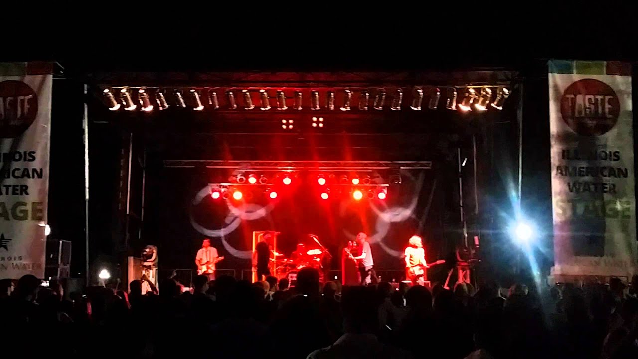 Gin Blossoms "Found out about you" at Taste of Champaign 2015 YouTube