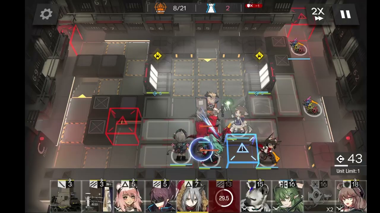 Arknights CCB4 Federal Prison ""Controlled Resistance Test" Low Investment Clear