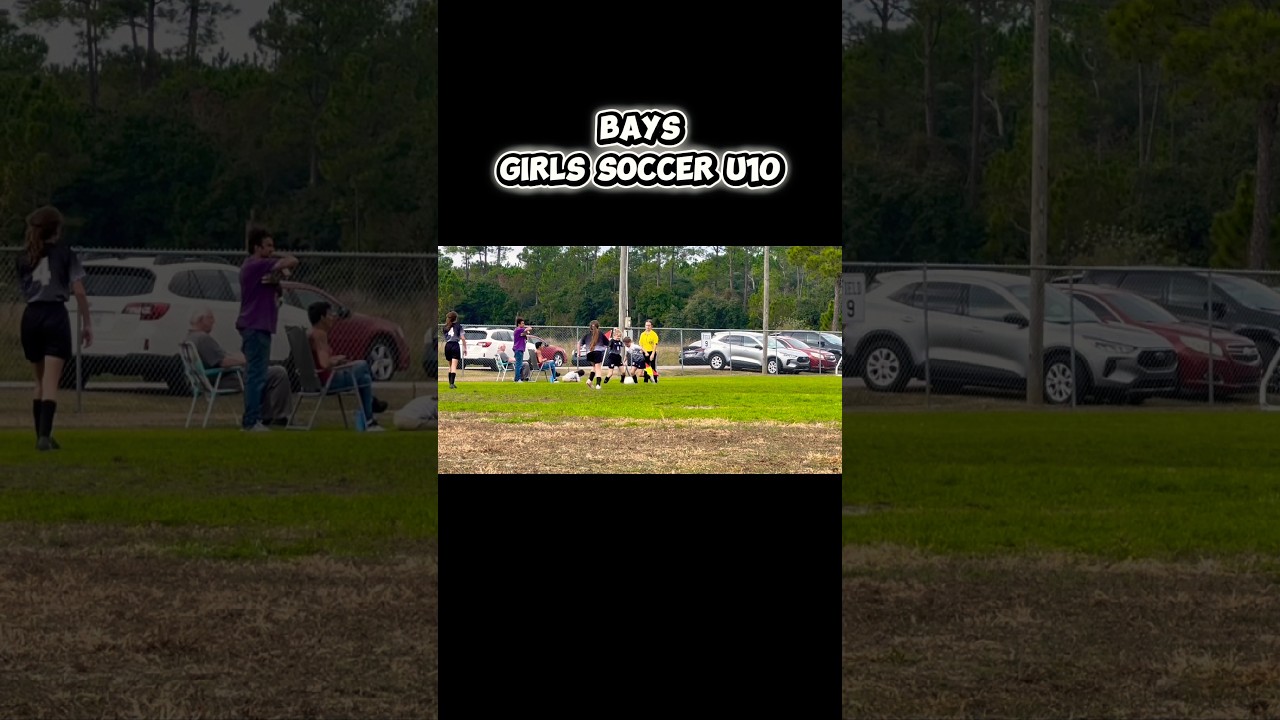 14. BAYS Girls U10 Soccer Game # 1 Coach Matt 