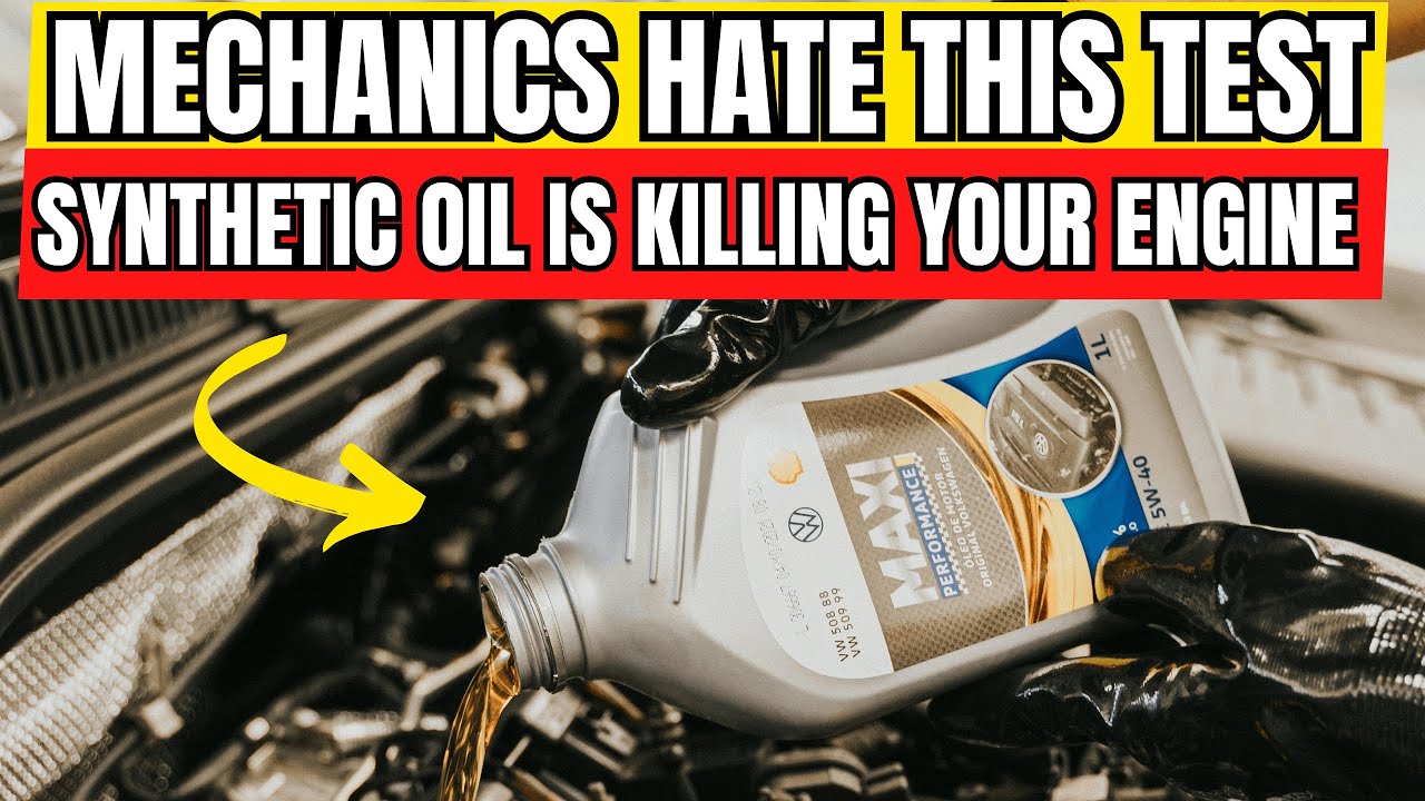 SYNTHETIC OIL SCANDAL: The $4,200 LIE Destroying Your High-Mileage Engine!