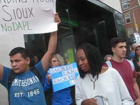 video phone lyrics Anti-Dakota Access Pipeline Demonstration in New Haven