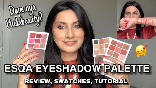ESQA Eyeshadow Palette Review, Swatches and Tutorial + GIVEAWAY!!!