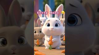 Information Bunny Bobo and the Missing Carrots 🥕 | Cute ,Funny Kids Story | #shorts| Like Share  Subscribe Guide