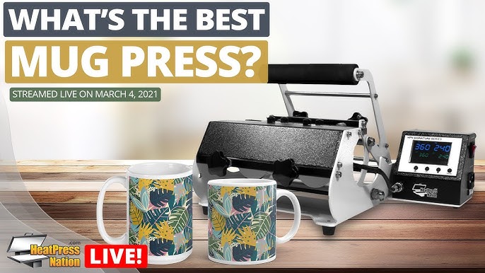 Heat Press Nation's Craft Pro Mug & Tumbler Heat Press Is Here!