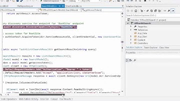 Searching with the Office 365 APIs