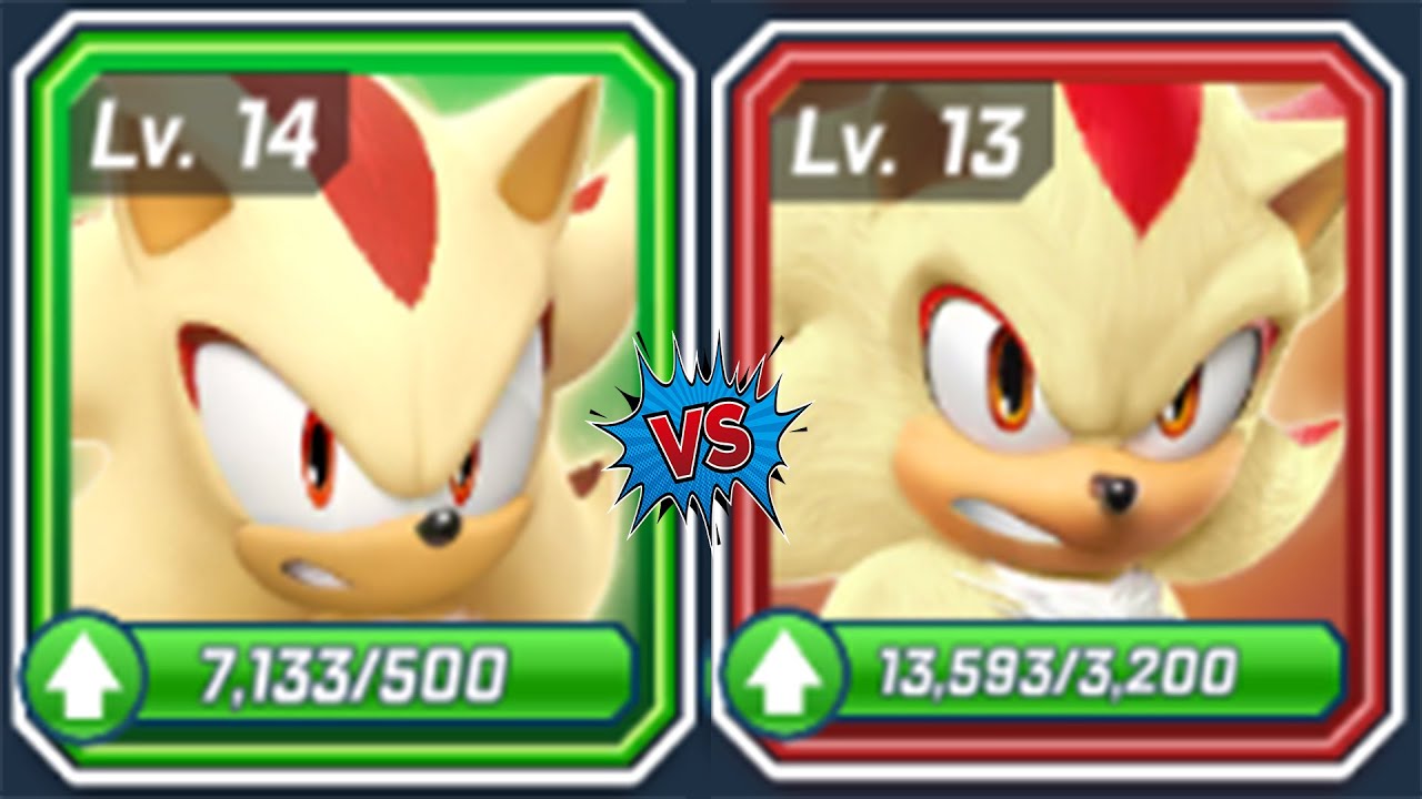 Sonic Forces Mobile - Super Shadow vs Movie Super Shadow (android, ios ...