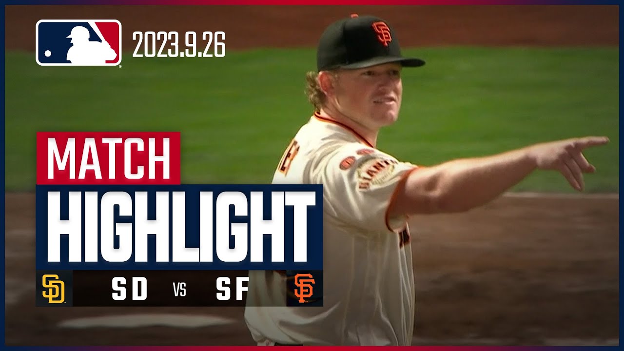 A heated pitching battle! Logan Webb pitches a complete game 