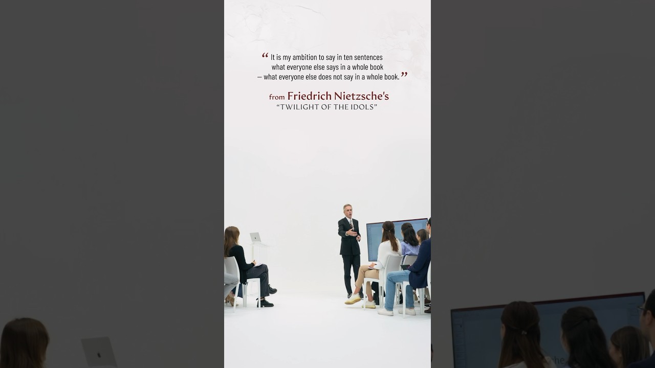 Jordan B. Peterson’s first course, Intro to Nietzsche.