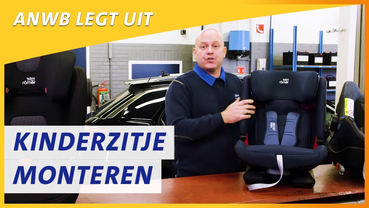 Kinderzitje monteren (en hoe vervoer je je kind veilig?) | ANWB legt uit -  YouTube