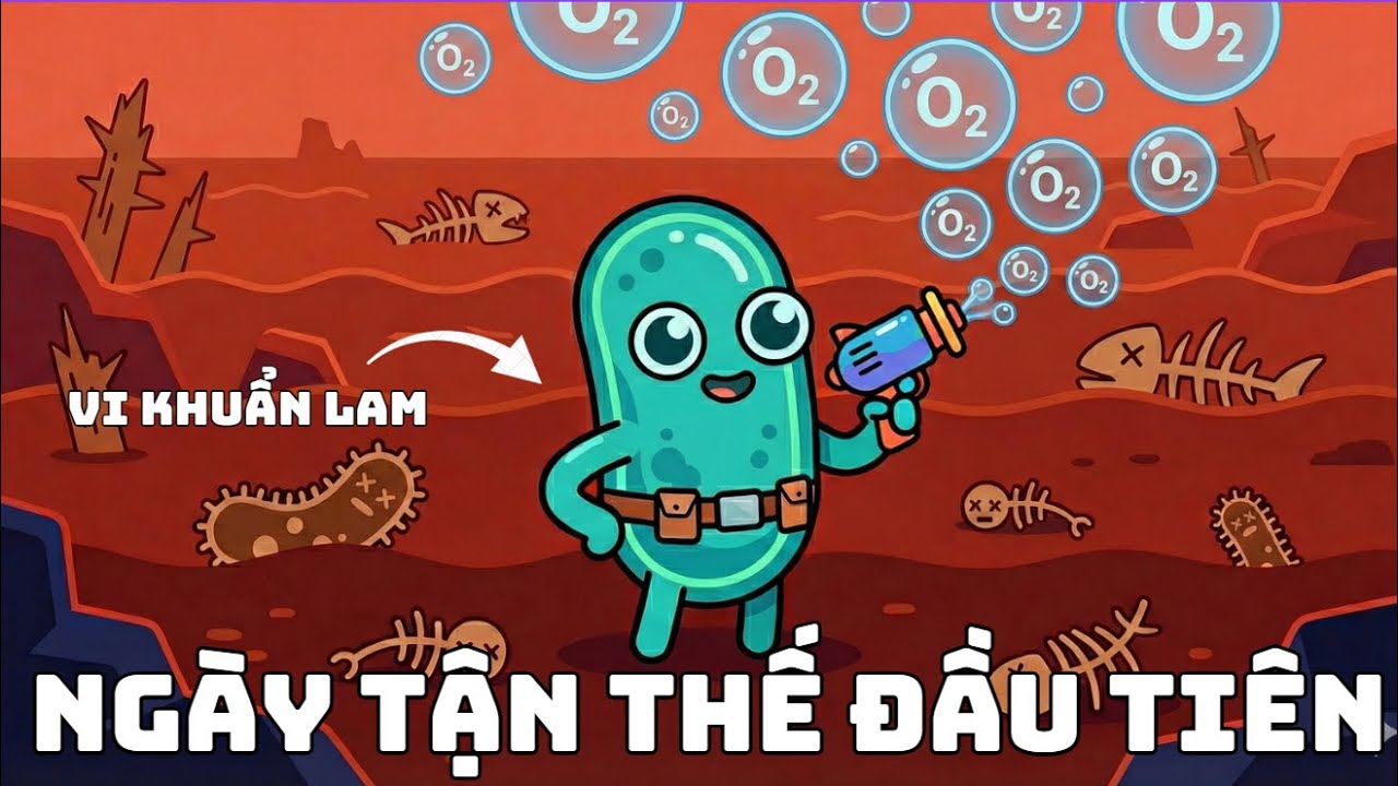 Lịch sử trái đất - Ngày Tận Thế Đầu Tiên: Khi Oxy Giết Chết Trái Đất (Sự Kiện Oxy Hóa Vĩ Đại)
