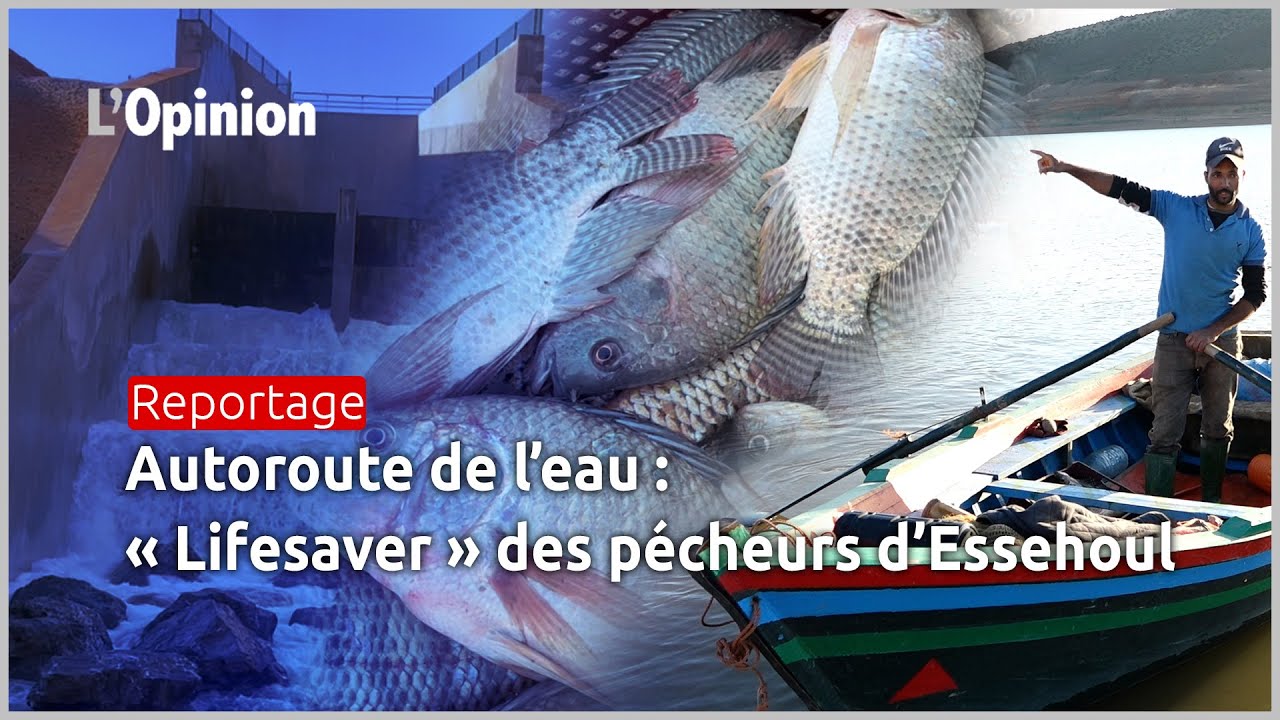 Autoroute de l’eau : « Lifesaver » des pécheurs d’Essehoul
