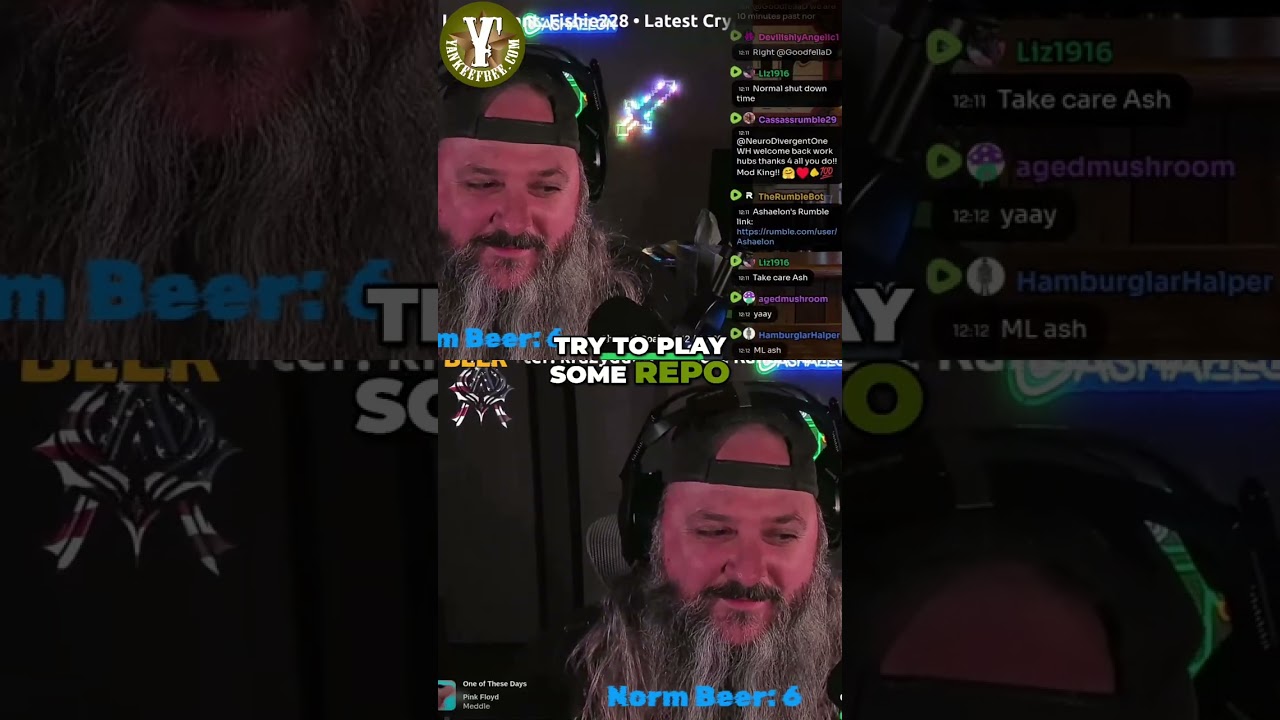 Drunk Joey Plays Repo! Live Stream Madness Incoming! #shorts
