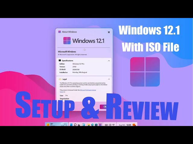 Windows 12.1 Install and Download process. Windows 12.1 Review class=