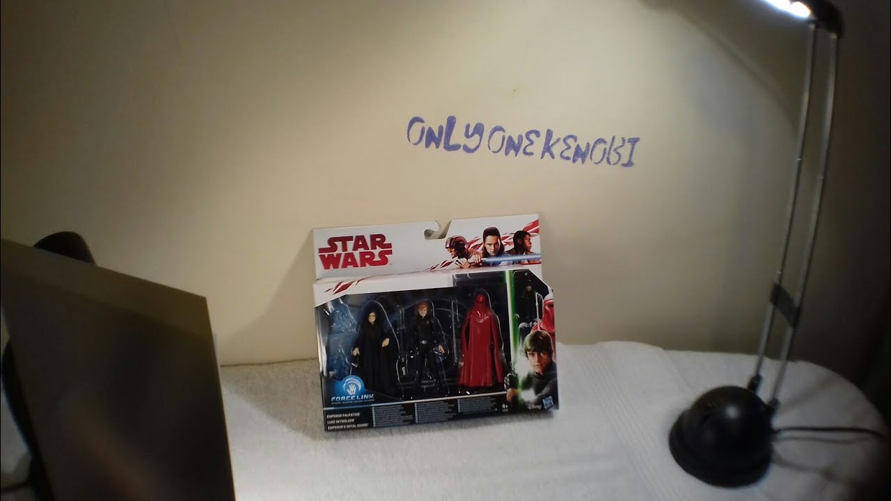 Awesome Star Wars Figure Set! Return Of the Jedi Emperor Luke & Royal Guard FULL REVIEW