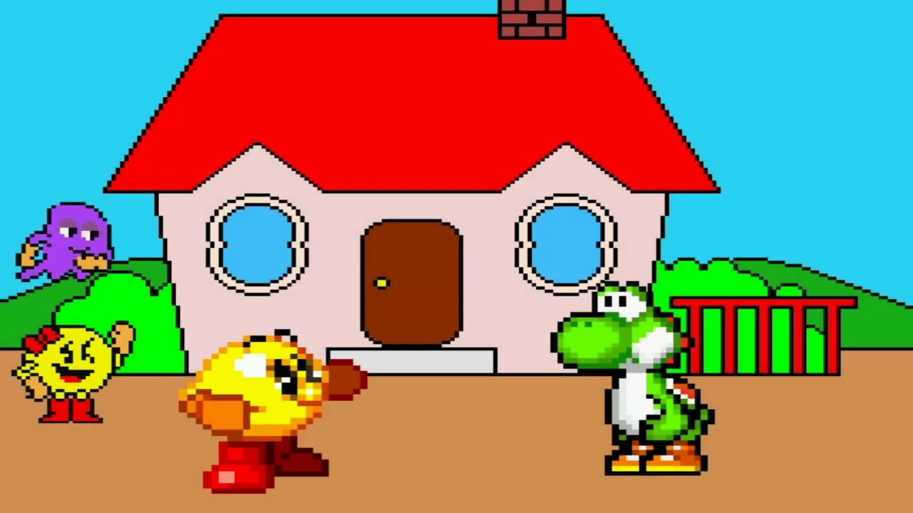 M.U.G.E.N Request #1: Pac-Man Vs Super Better Yoshi