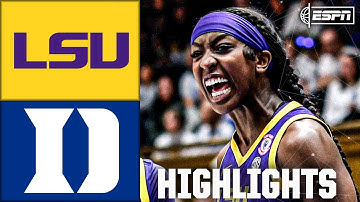 LSU Tigers vs. Duke Blue Devils | Full Game Highlights | ESPN College Basketball