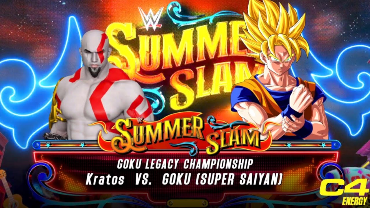 WWE 2K23 On PS5: Goku vs Kratos For The Dragonball Championship!