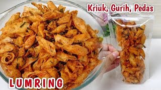 IDE BISNIS NIH 1 BAHAN! LUMRING PEDAS | Keripik Lumpia Kering Daun Jeruk
