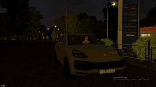 Porsche Cayenne Turbo 2019 | City Car Driving | Normal Driving screenshot 5
