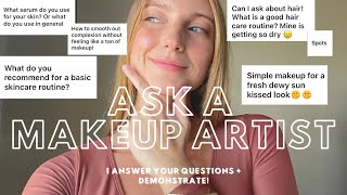 Ask a Makeup Artist! Q+A about your BEAUTY questions