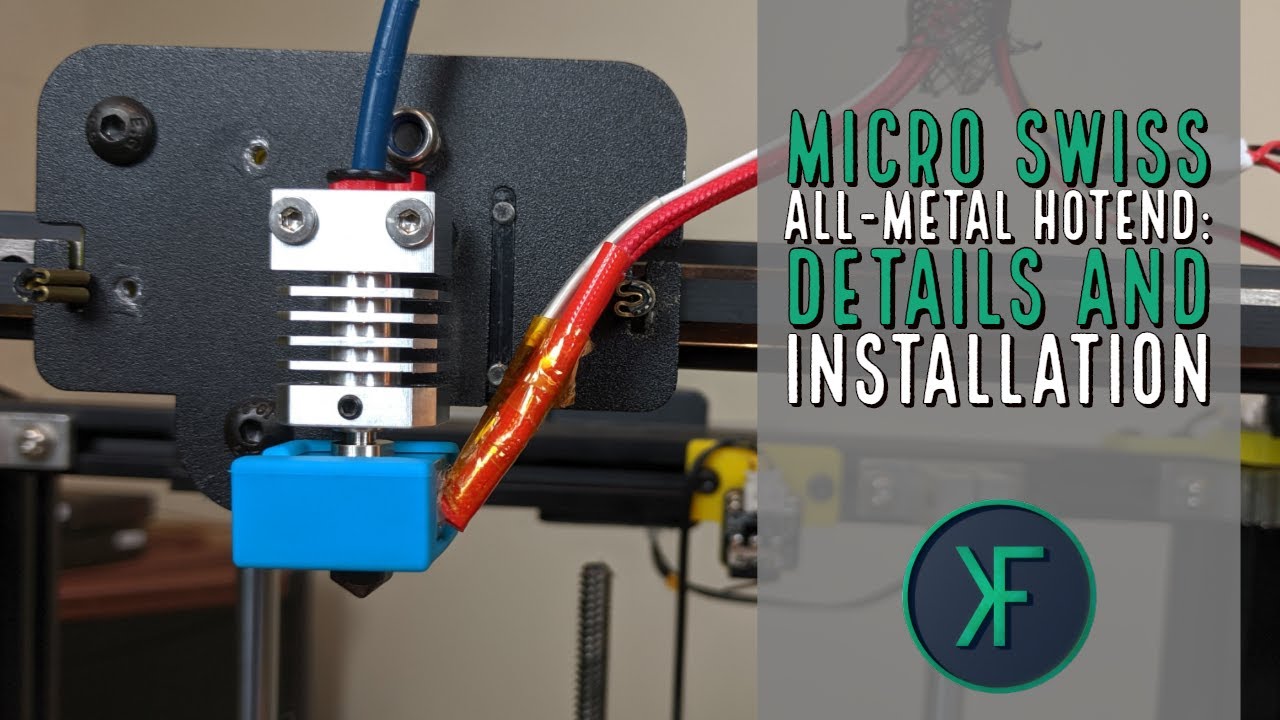 Mission: Install and Evaluate a Micro Swiss hotend on an Ender 5Solution