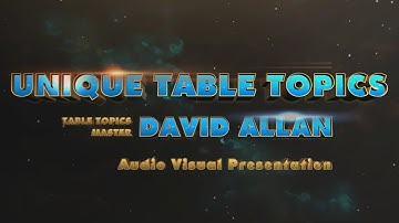 TABLE TOPICS WITH PHOTOS