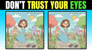 [Spot the Difference Brain Training] The subtle differences will test your attentiveness.