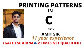 Printing Patterns In C | PART 2