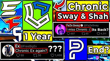 Chronic 1 Year Anniversary - FaZe Sway , Ex , Shah & Hulvc , 6 Members LEAVE Parallel - Derek & Ex