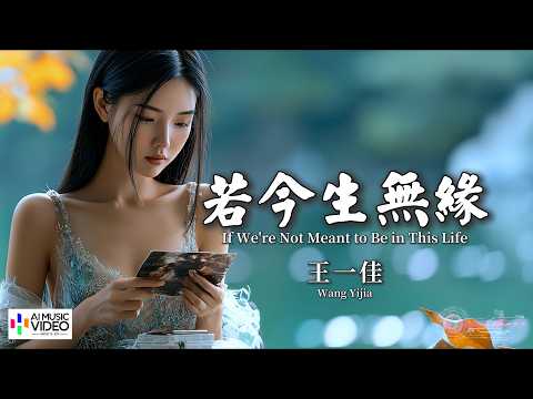 【高清MV】王一佳 - 若今生無緣（原唱：萬海東）【Pinyin + Eng Sub | AI音樂視頻 | 繁體拼音英文動態字幕】Wang Yi Jia【王一佳 - 若今生无缘（原唱：万海东）】