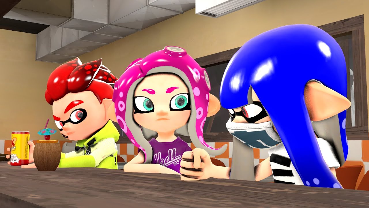 [SFM\Splatoon]So Yoko Gets a Drink(Short 01) (F.T @poncy4357 )