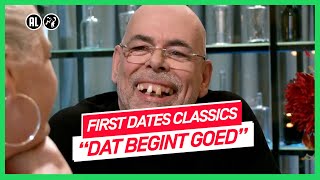 'Zoenen doe je toch niet met zulke tanden' | First Dates Classics | NPO 3 TV